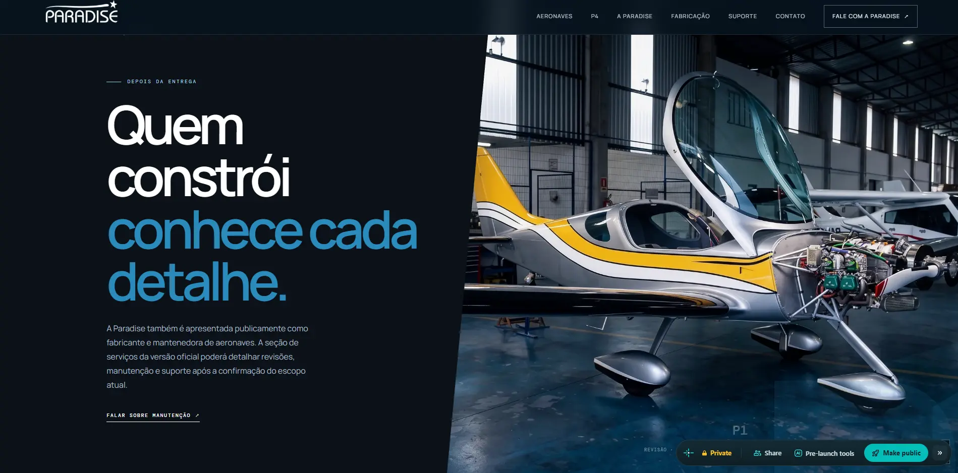 Website da Paradise