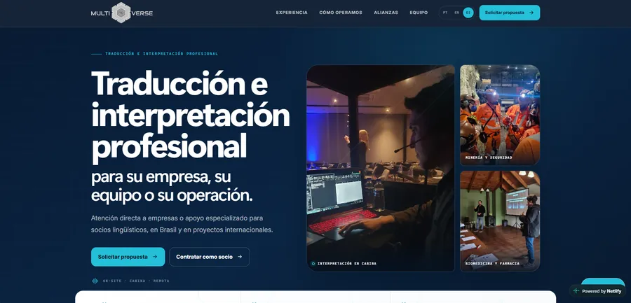 Website da Multiverse