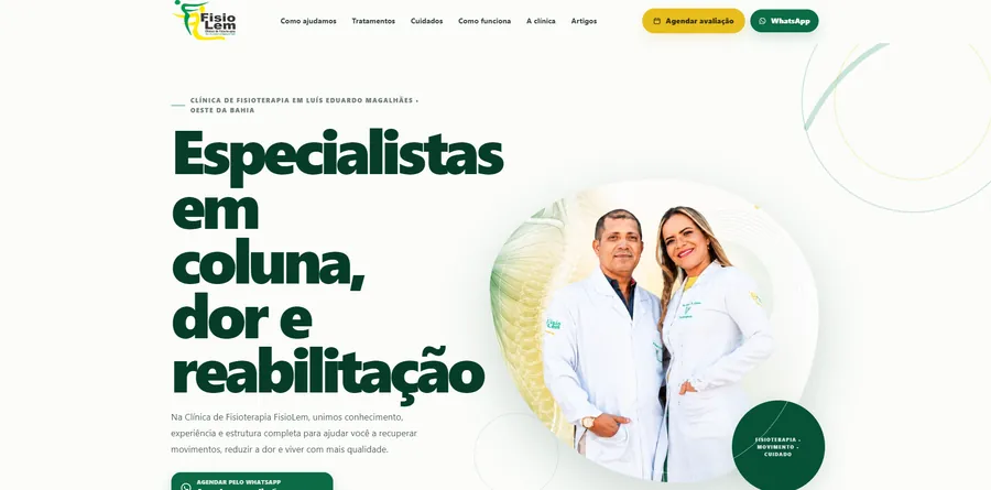 Website da FisioLem