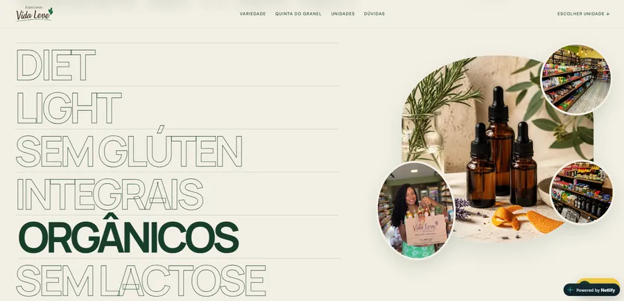 Website da Vida Leve